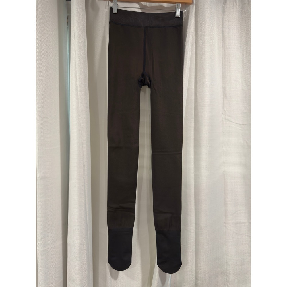 SheCurve Fleece Lined Translucent Tights Womens M 2 Pair